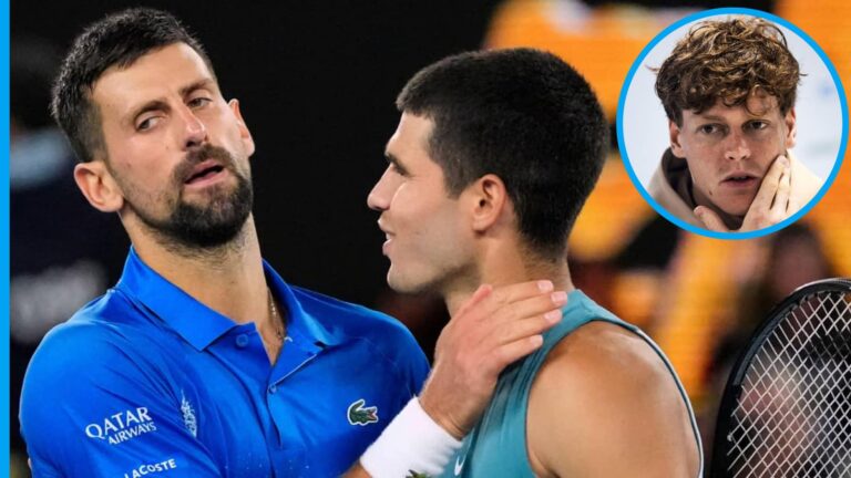 Jannik Sinner gives his verdict on Novak Djokovic and Carlos Alcaraz's epic